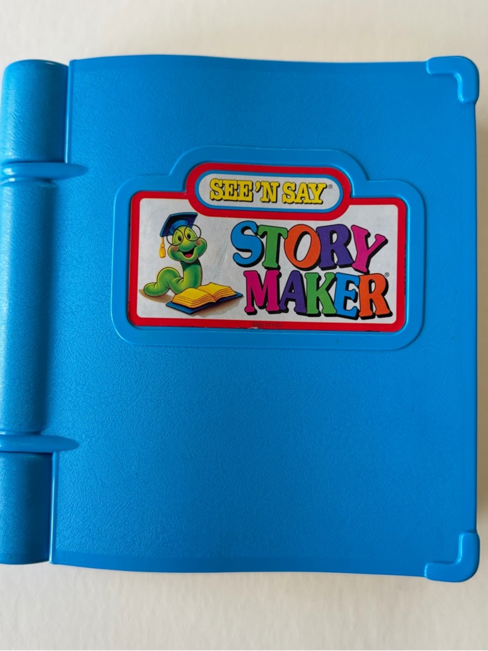 See 'N Say Story Maker Blue Book Mattel 1991 Vintage Tested Working